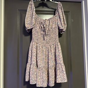 MABLE Blush Floral Dress